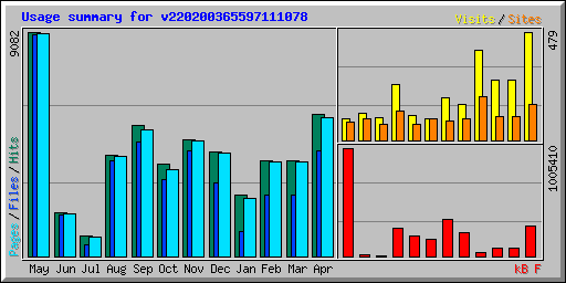 Usage summary for v220200365597111078